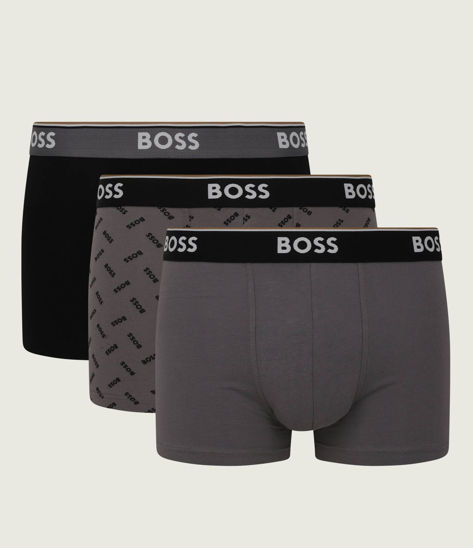 BOSS BLACK Bokserki 3-pack Power Desig