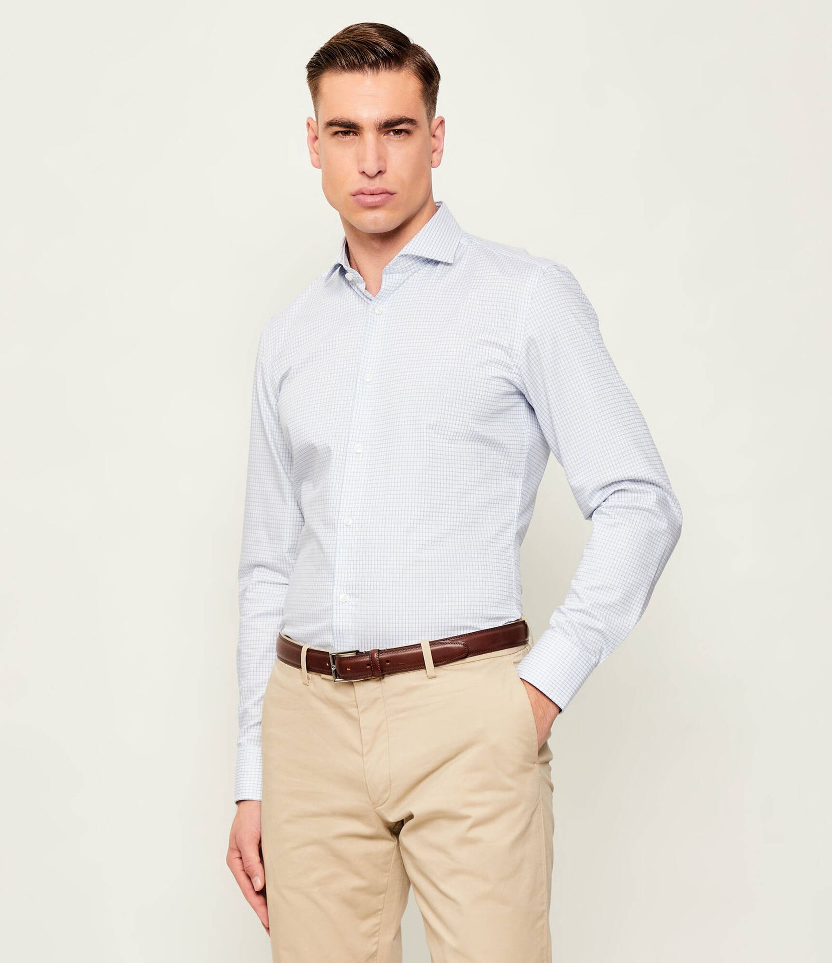 BOSS BLACK Koszula H-HANK-SP-C1-261 Slim Fit easy iron