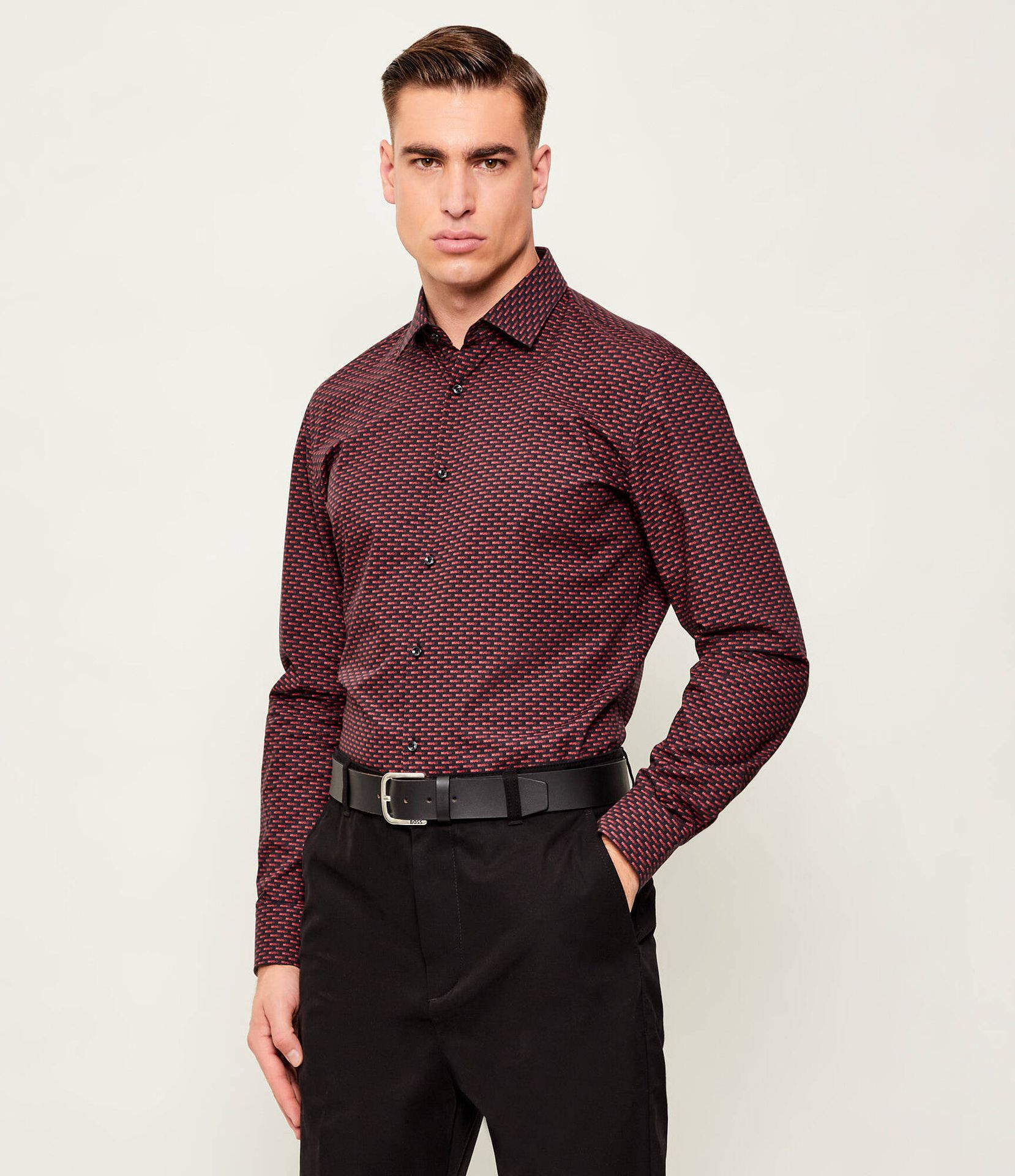 HUGO Koszula Kenno Slim Fit