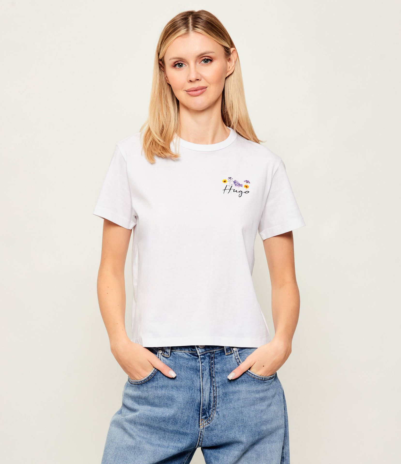 HUGO T-shirt Destrel_4 Regular Fit