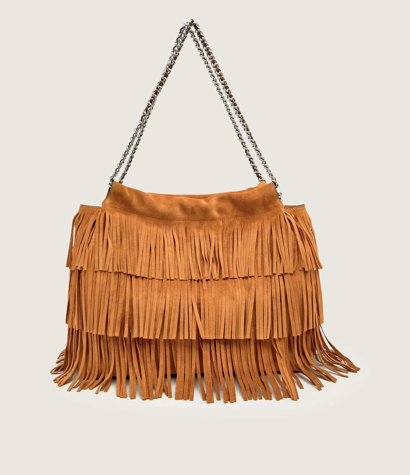 TORY BURCH Shopperka Fleming zamsz