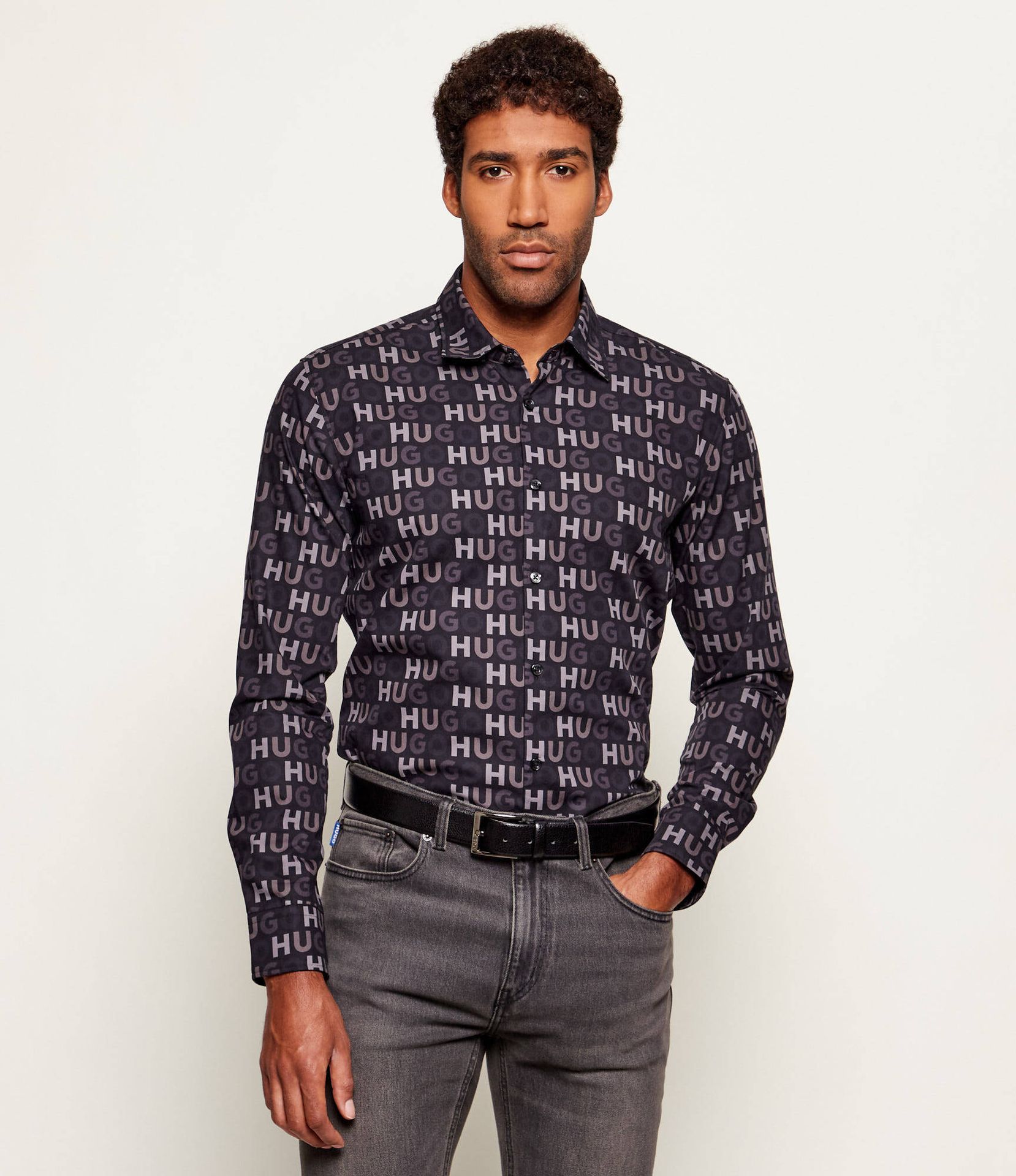 HUGO Koszula Ermo Slim Fit