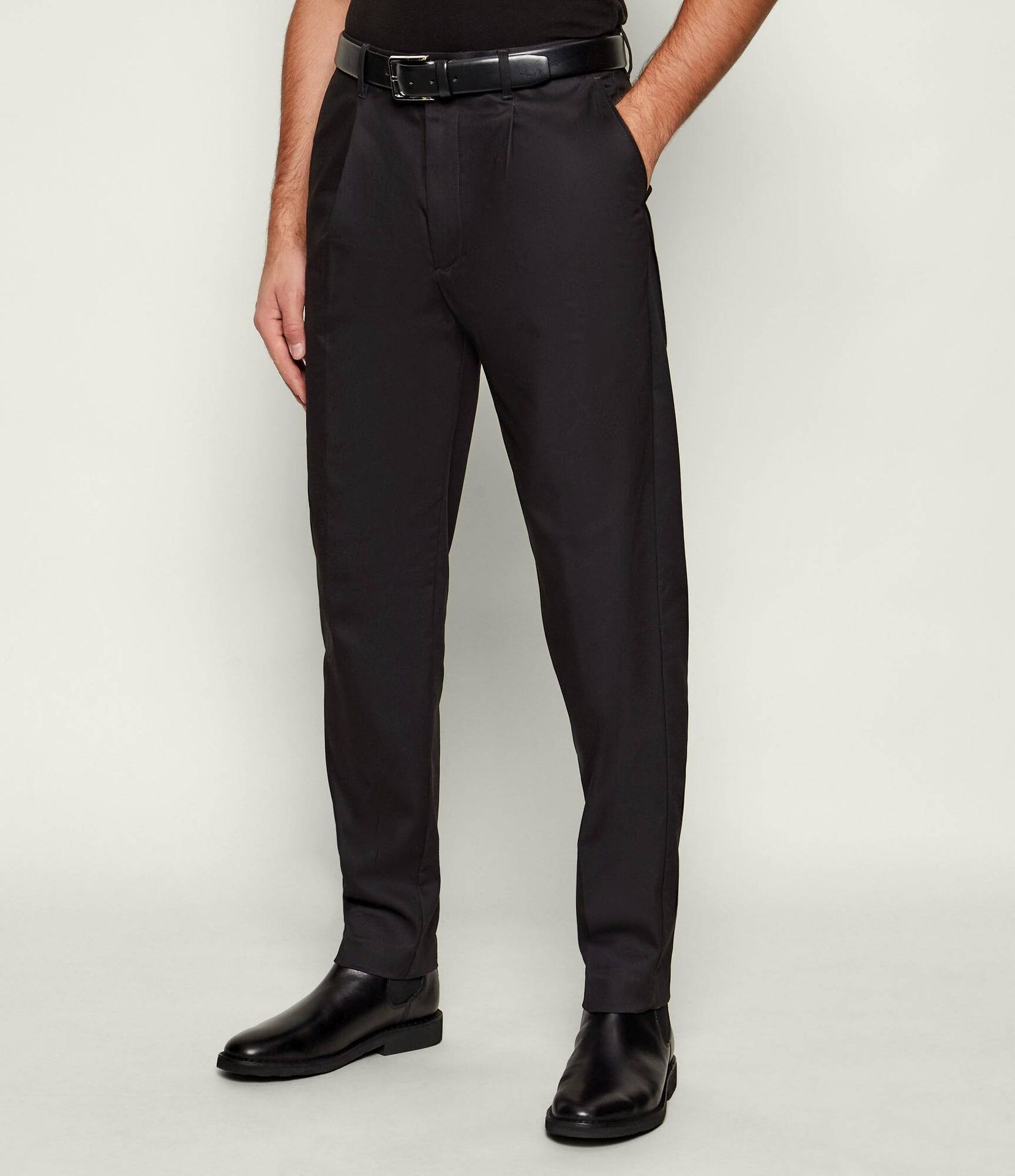 Calvin Klein Spodnie chino Tapered fit