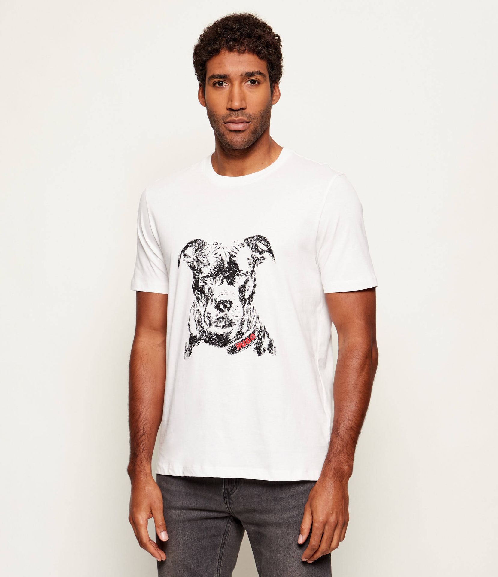 HUGO T-shirt Dubrox Regular Fit
