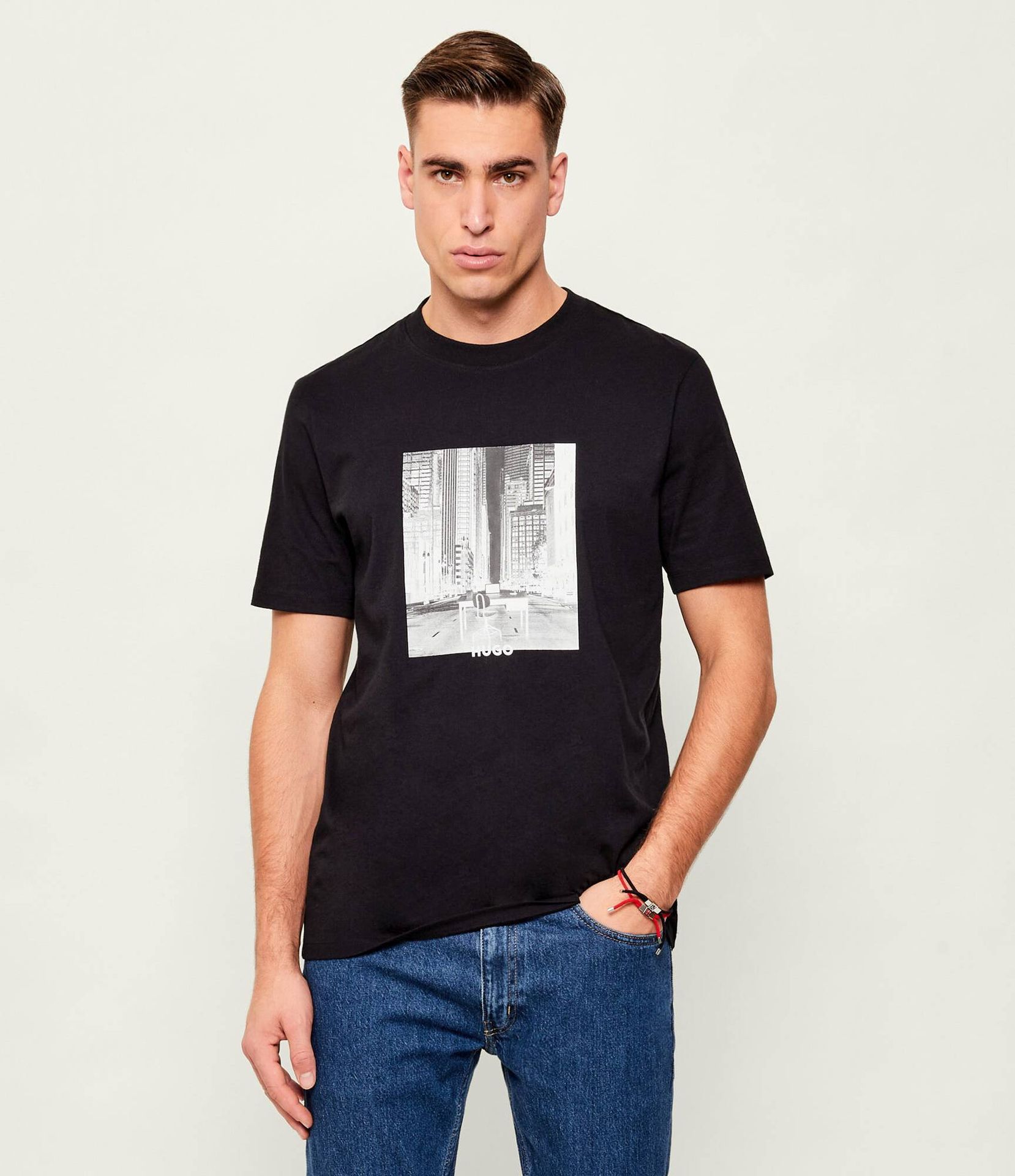 HUGO T-shirt Deyss Regular Fit