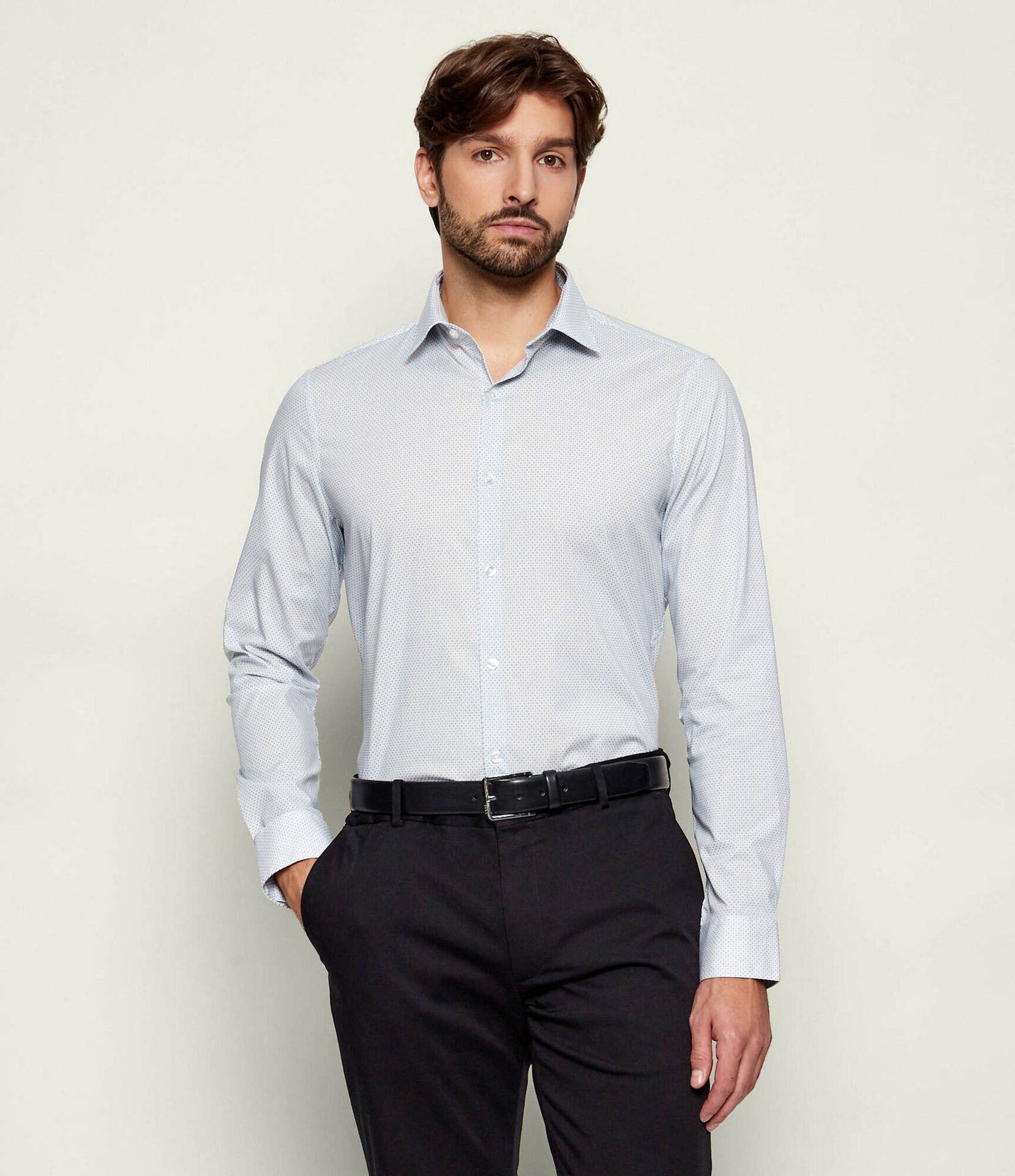 Calvin Klein Koszula Slim Fit stretch