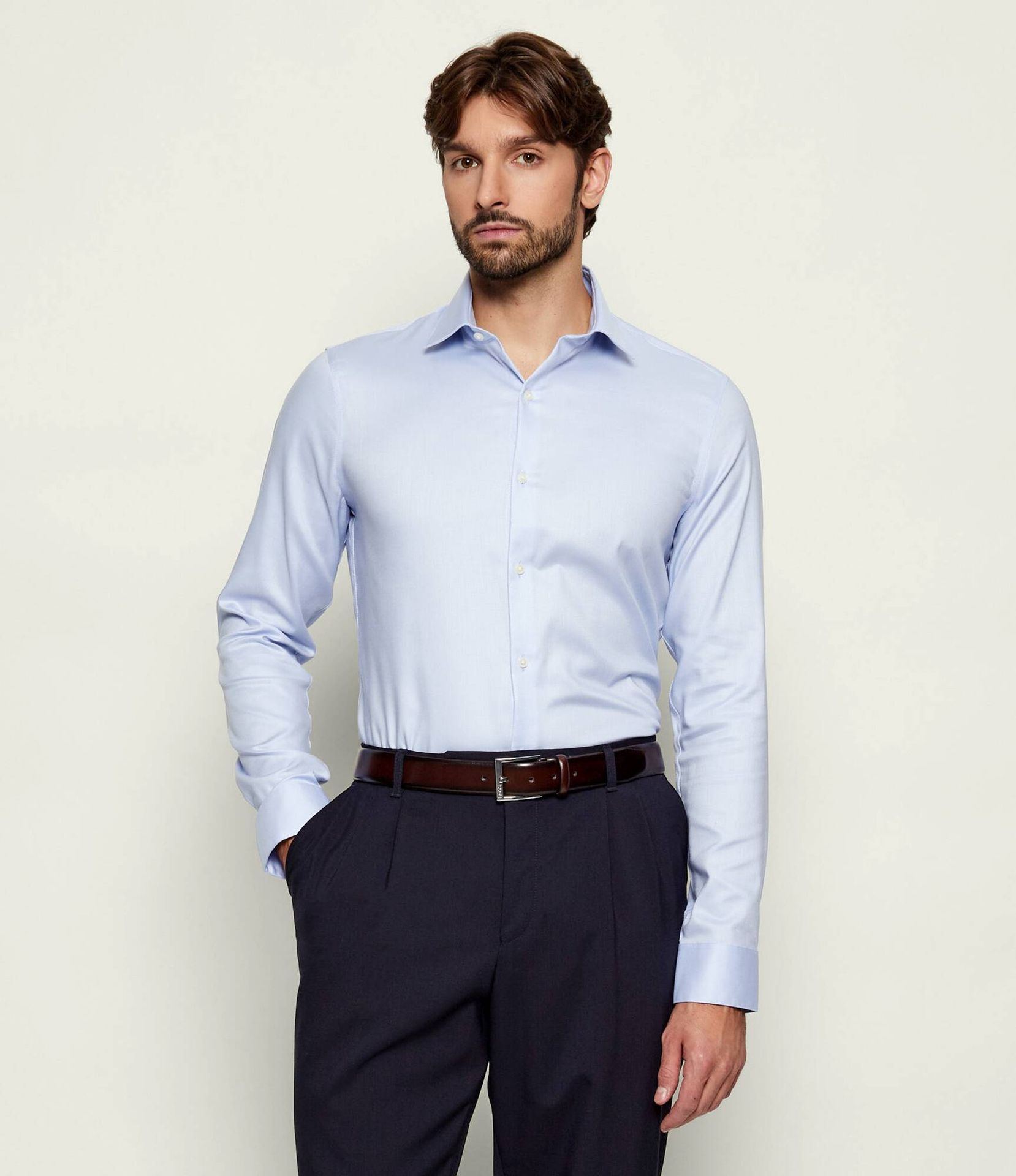 Calvin Klein Koszula Slim Fit stretch