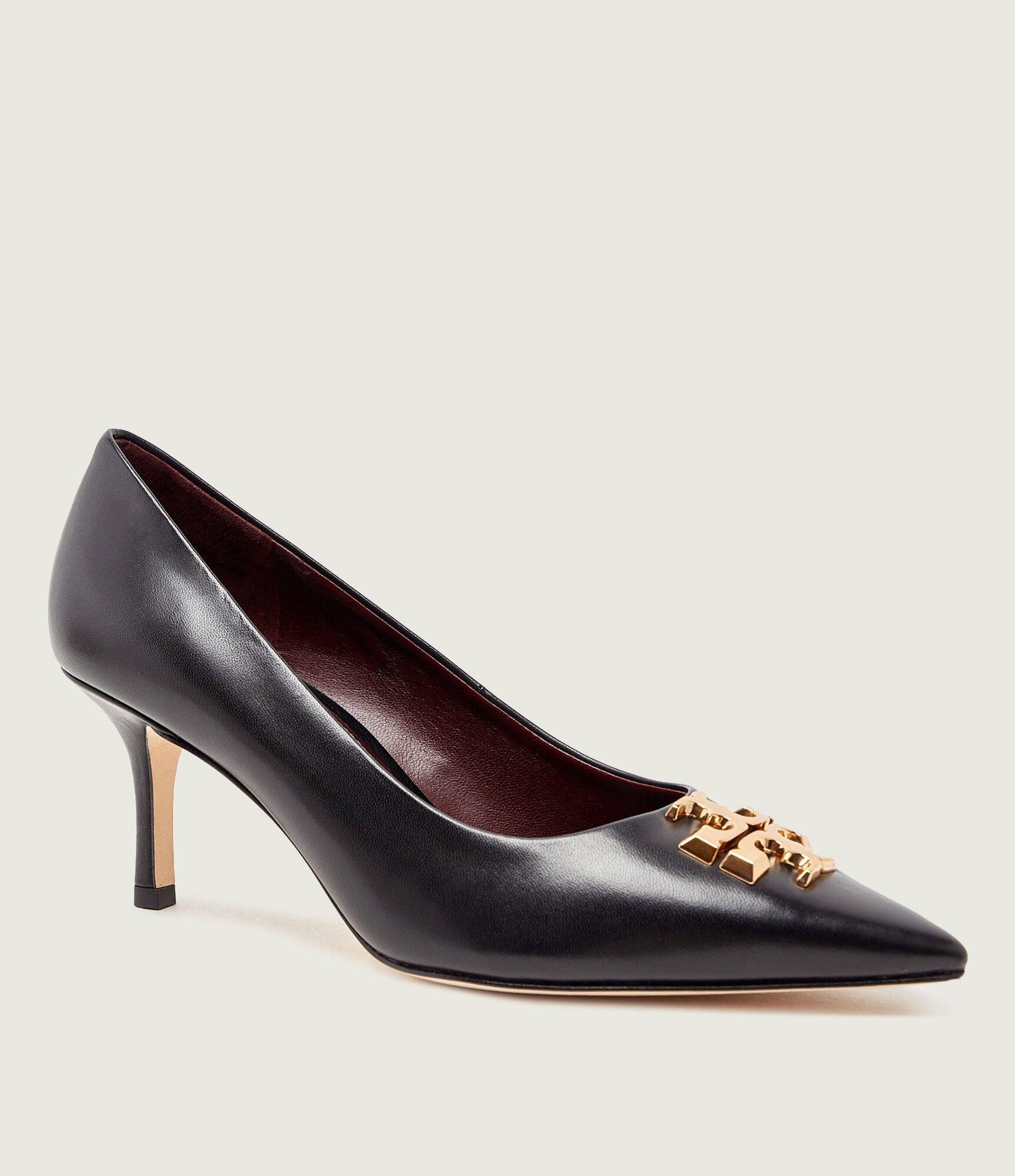 TORY BURCH Skórzane szpilki ELEANOR PUMP