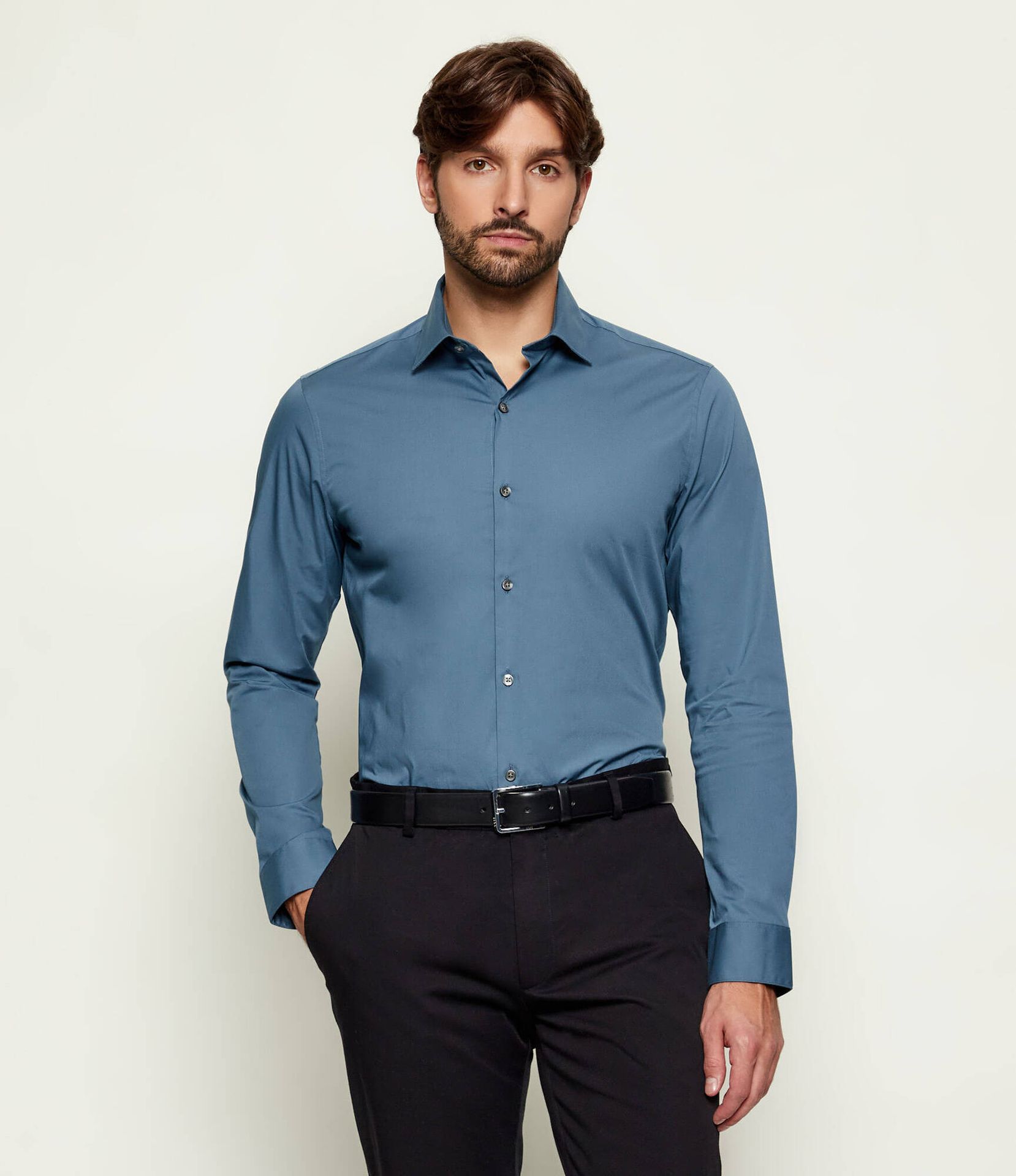 Calvin Klein Koszula Slim Fit stretch