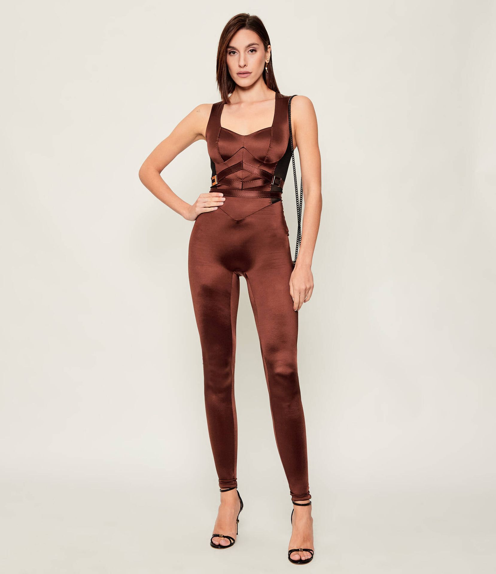 Elisabetta Franchi Kombinezon Slim Fit