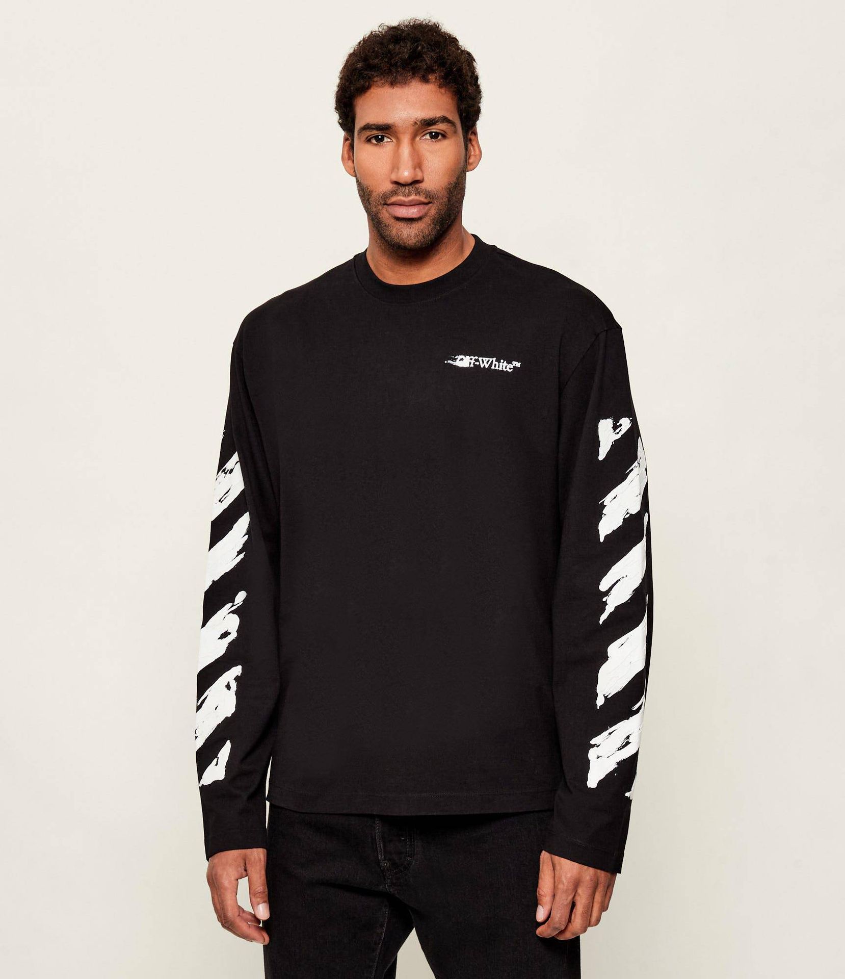 OFF-WHITE Longsleeve INK ARROW 90S SKATE Regular Fit