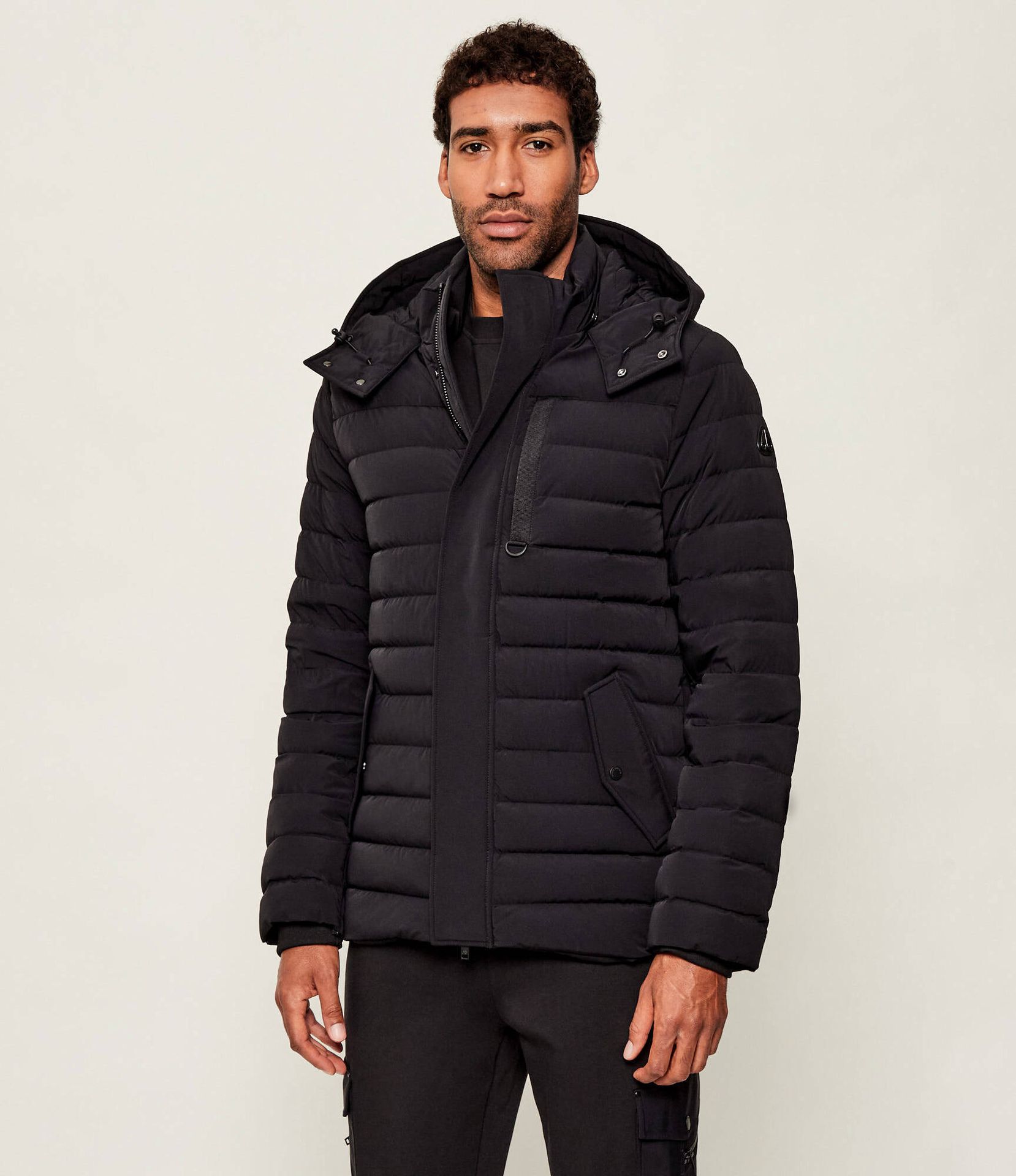 Moose Knuckles Puchowa kurtka GREYSTONE Slim Fit
