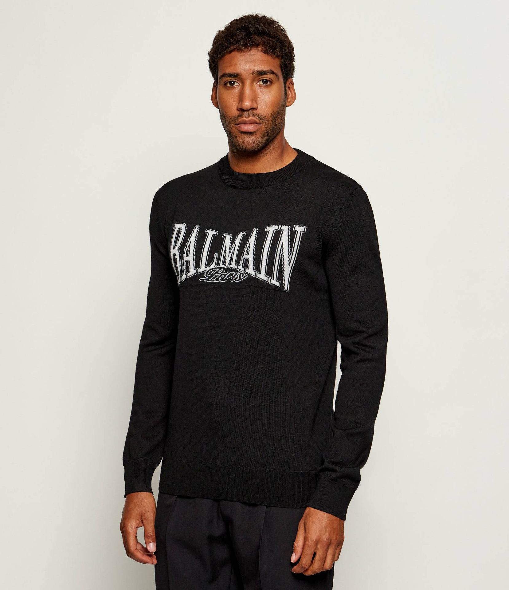 Balmain Wełniany sweter Classic fit