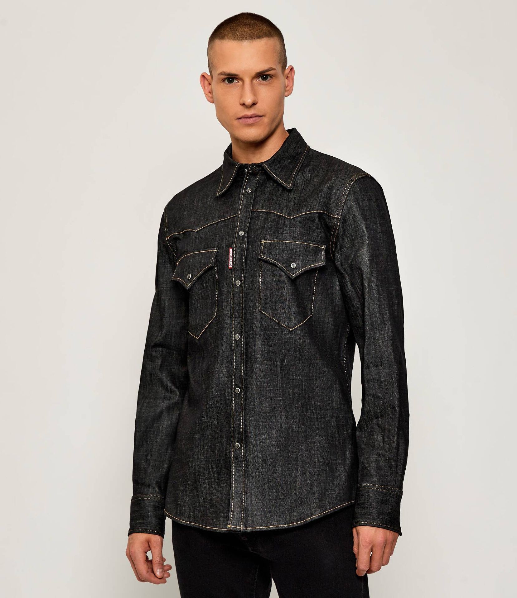Dsquared2 Jeansowa koszula Regular Fit