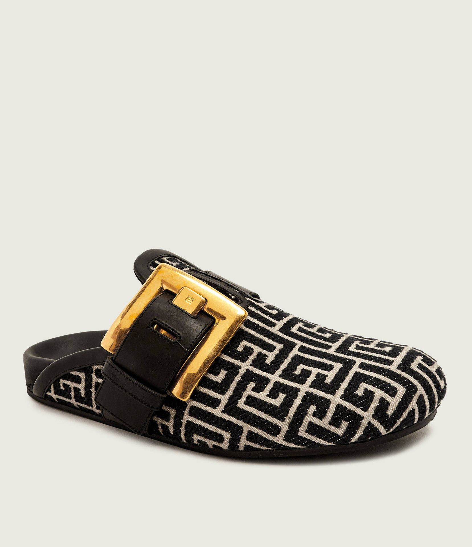 Balmain Skórzane mule