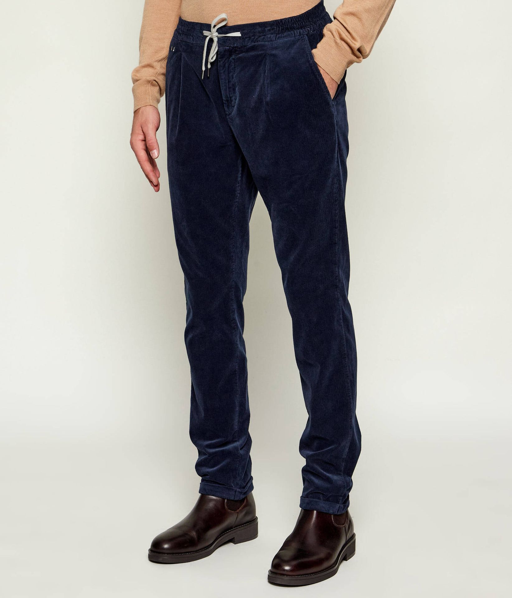 Tramarossa Spodnie ALVISE Regular Fit sztruks
