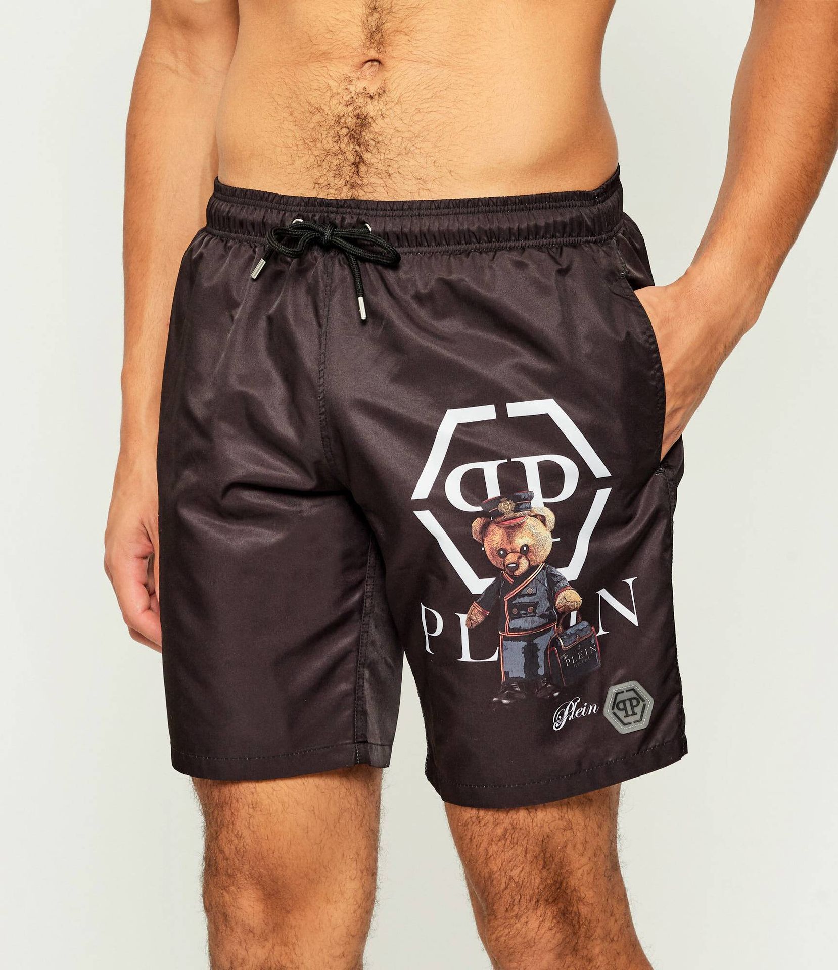 Philipp Plein Szorty kąpielowe Teddy Regular Fit
