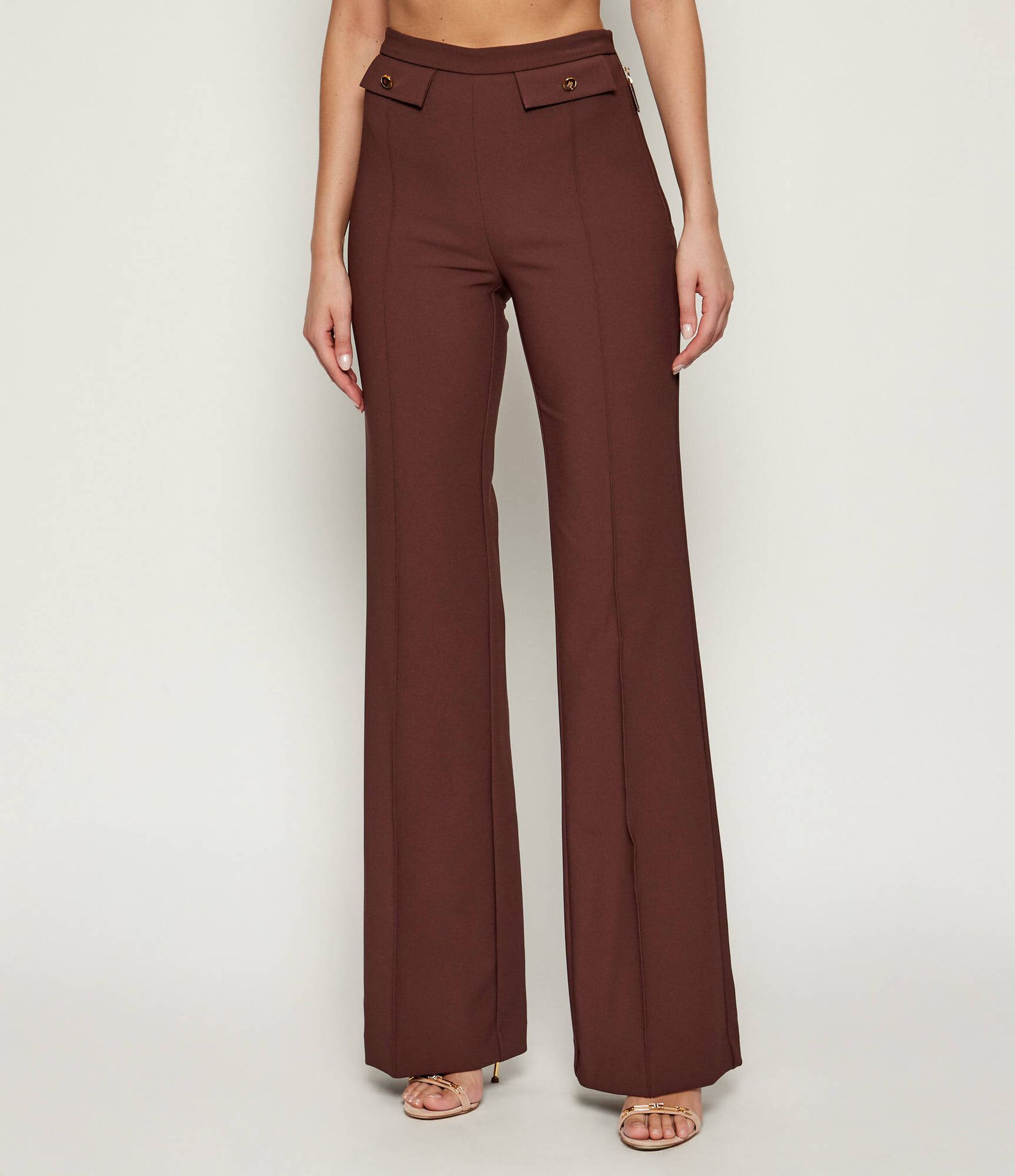 Elisabetta Franchi Spodnie Relaxed fit