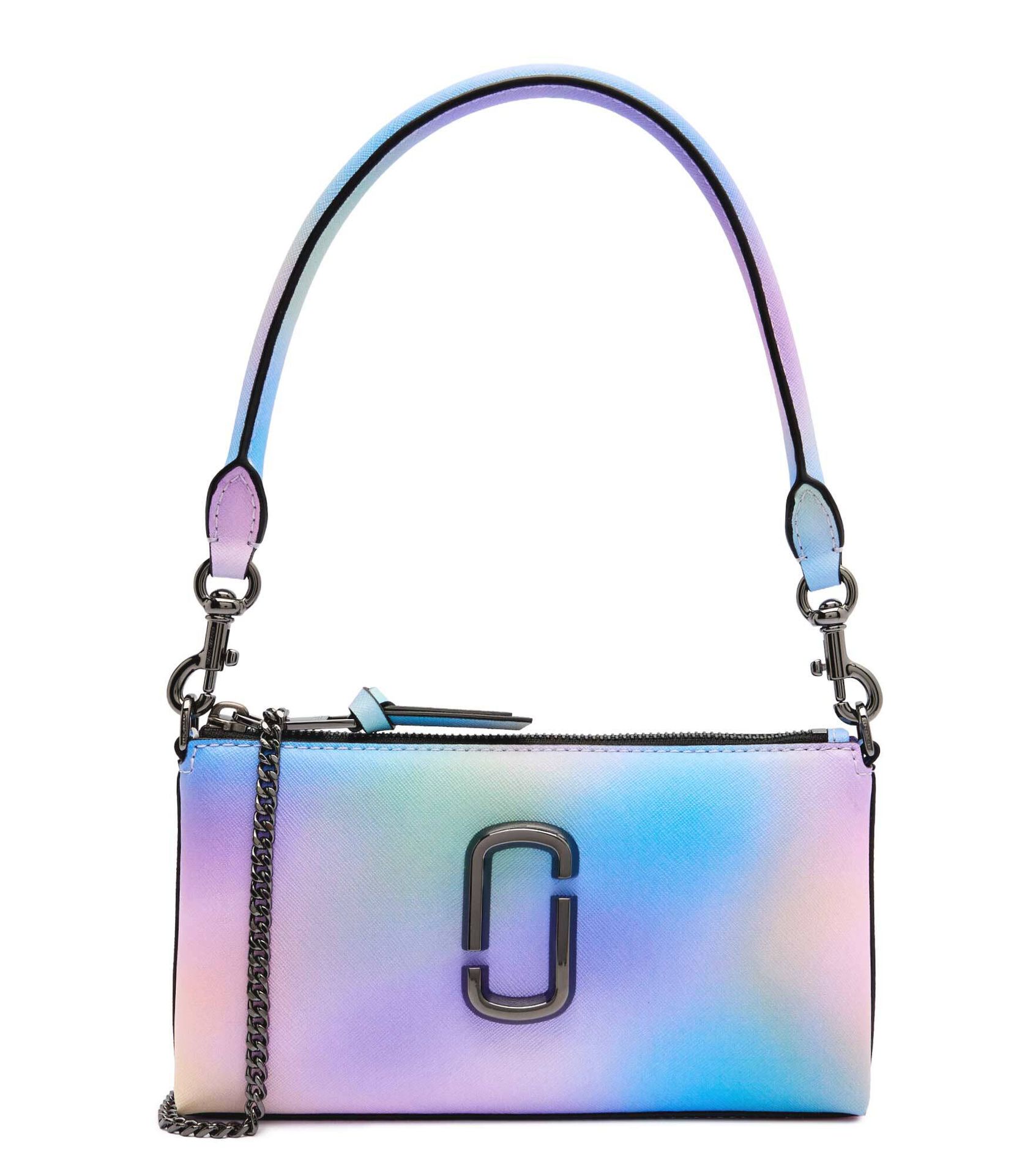 Marc Jacobs Skórzana torebka na ramię Airbrush Snapshot