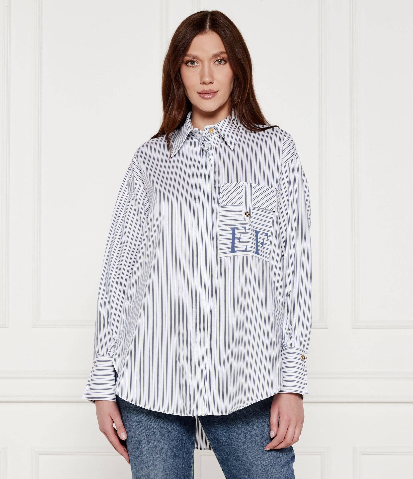 Elisabetta Franchi Koszula Oversize fit