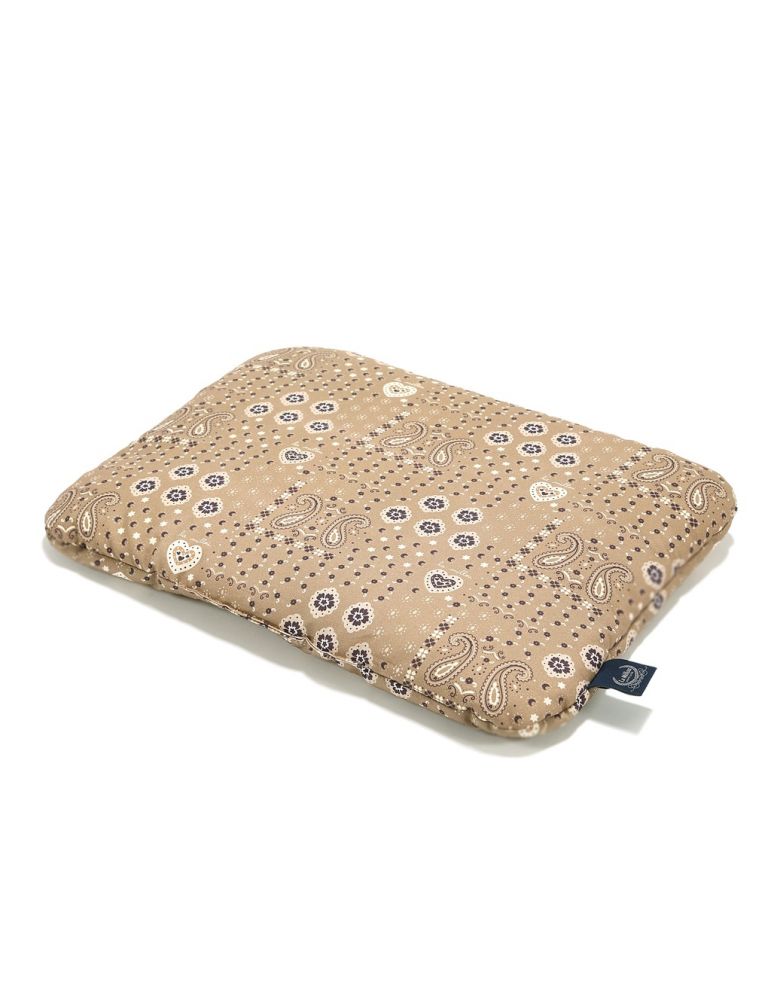 La Millou Poduszka bawełniana M 35x45 ( Bandana mocca )