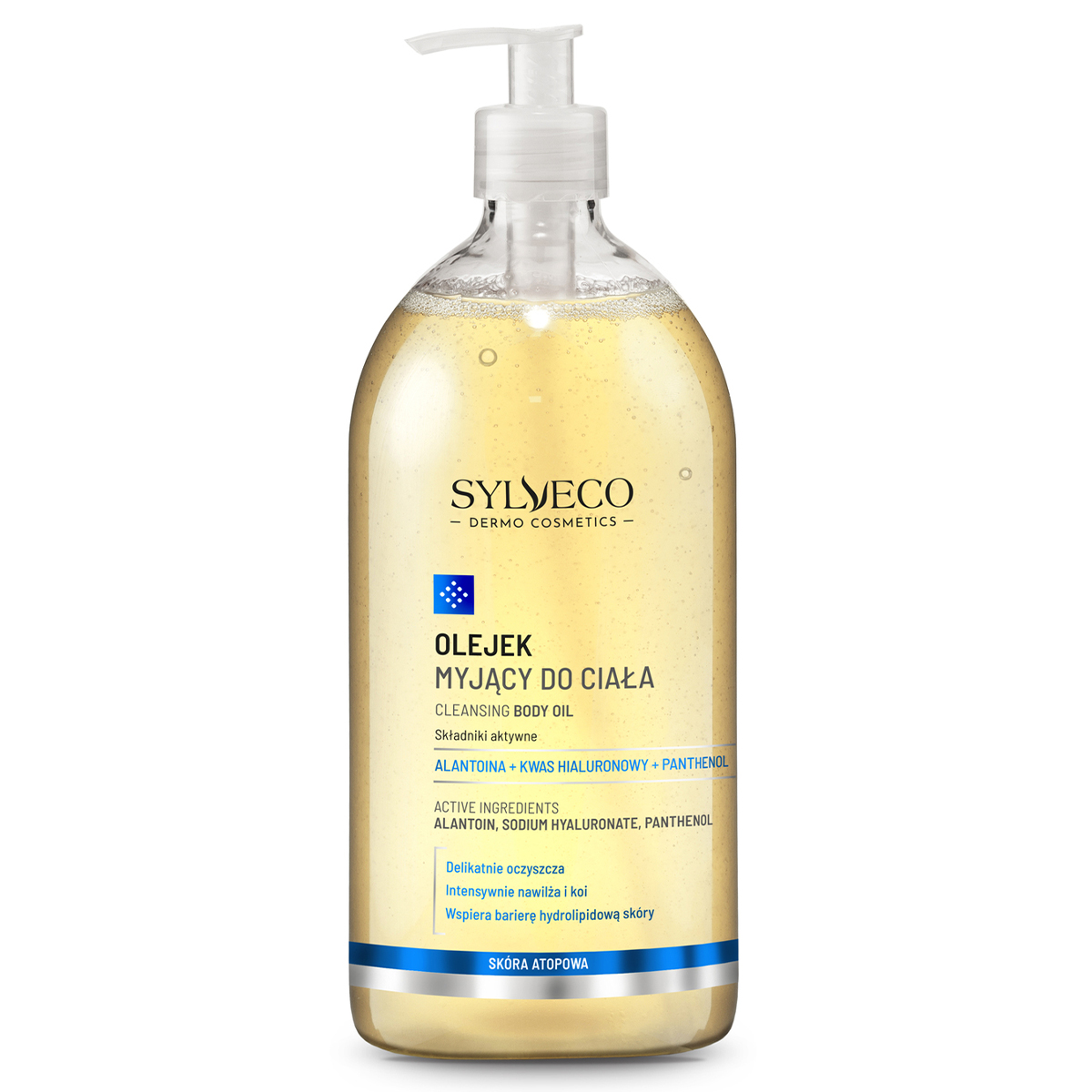 Sylveco Dermo Skóra Atopowa, olejek myjący do ciała, 1000 ml