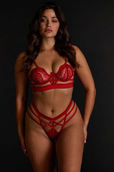 Hunkemöller Mitzy stringi Czerwony