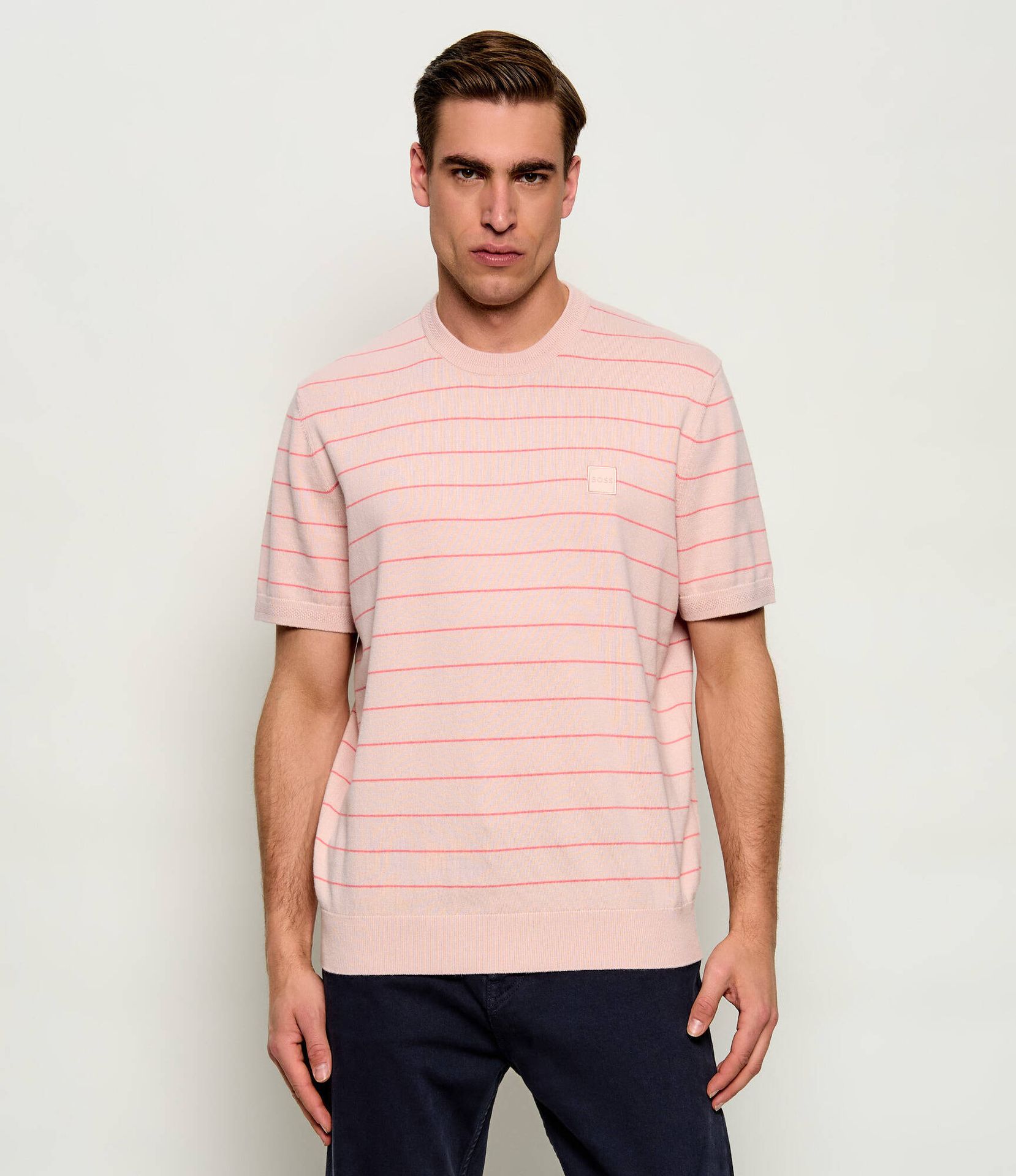 BOSS ORANGE Sweter Kanacho Regular Fit z dodatkiem kaszmiru