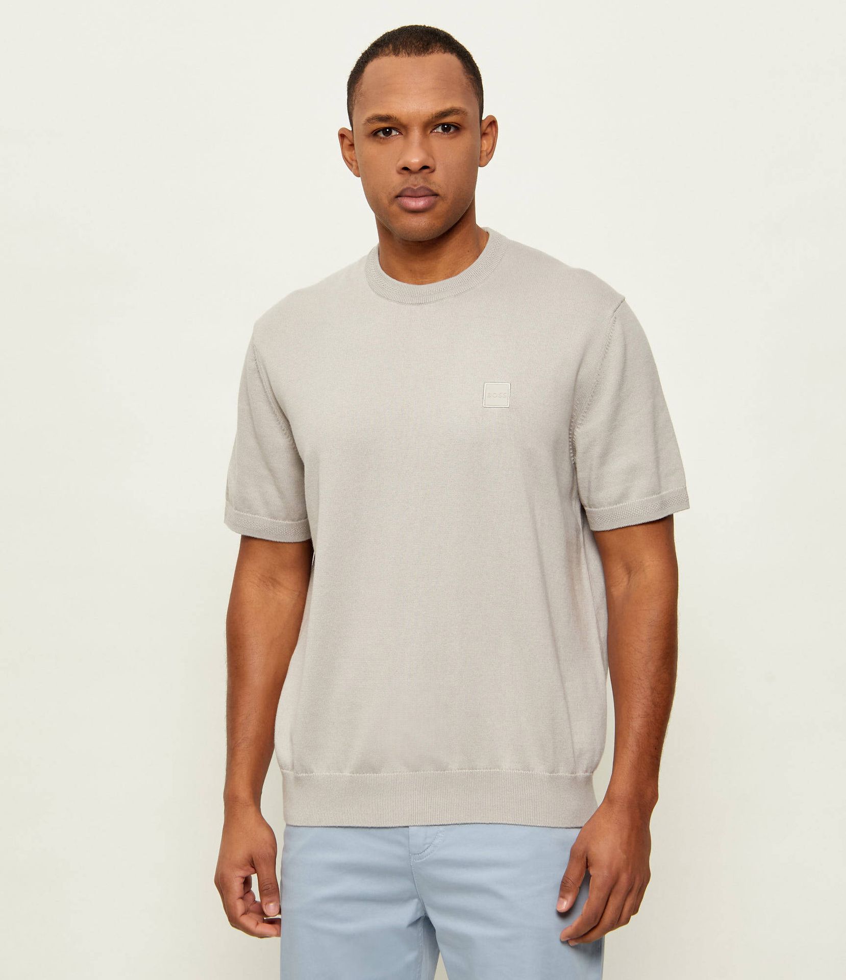 BOSS ORANGE Sweter Kanacho Regular Fit z dodatkiem kaszmiru