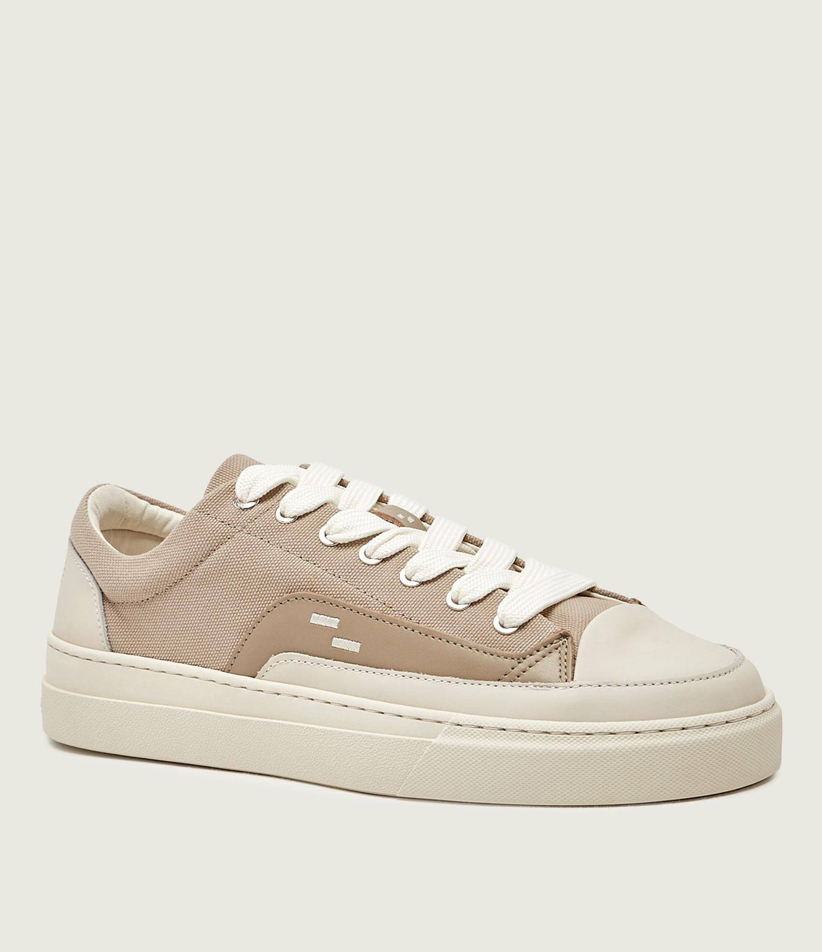 Filling Pieces Trampki Riviera Low z dodatkiem skóry