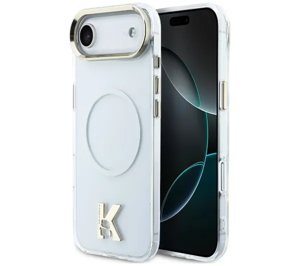 Karl Lagerfeld IML K Head Logo MagSafe do iPhone Air Przezroczysty