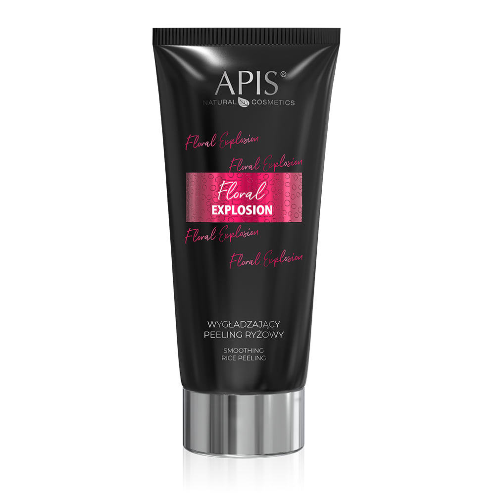 APIS Floral Explosion Wygładzający Peeling Ryżowy do Ciała 200ml