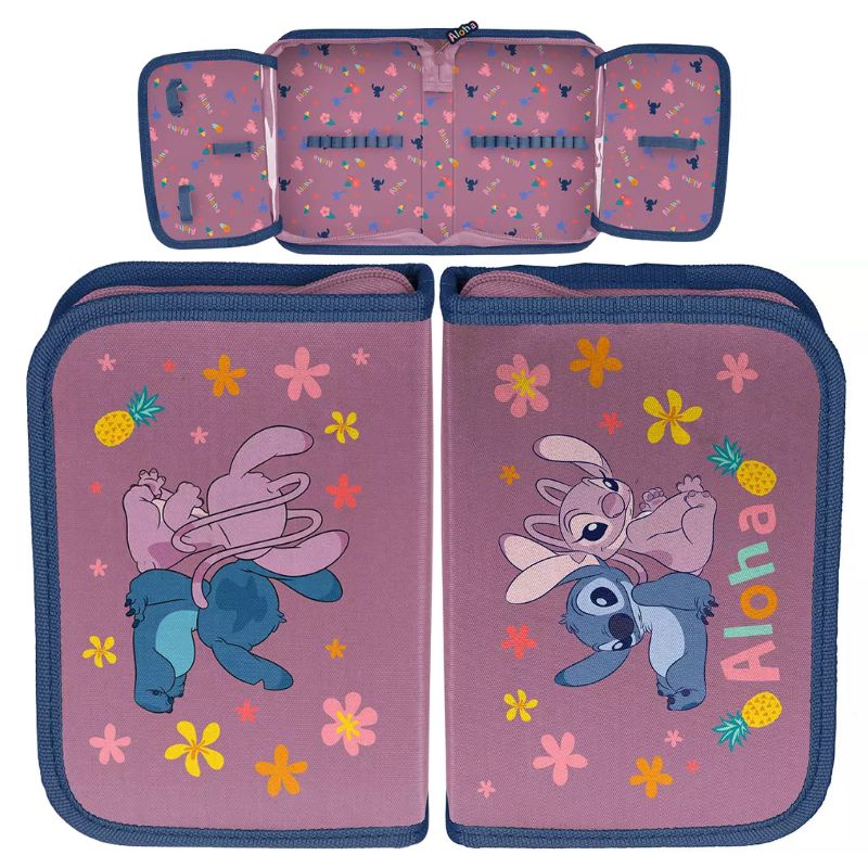 Paso Piórnik Bez Wyposażenia Szkolny Do Szkoły Stitch Aloha
