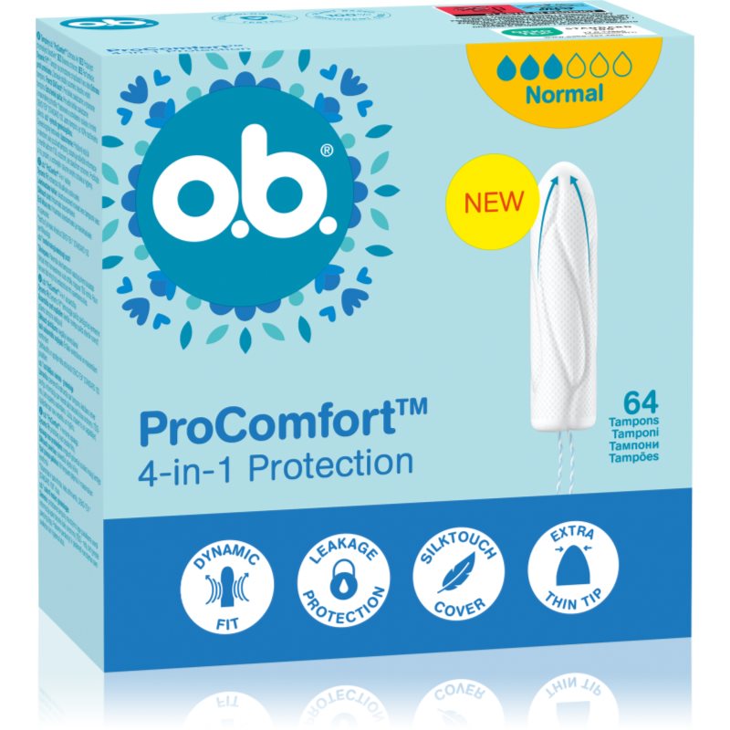 O.B. ProComfort™ Normal tampony 64szt.