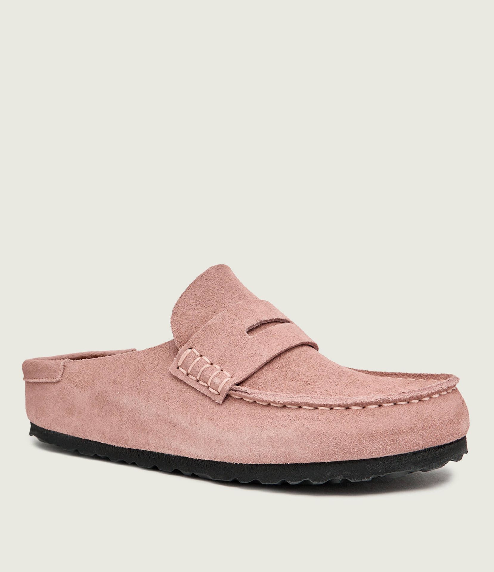 Birkenstock Mule Naples Wrapped narrow fit zamsz