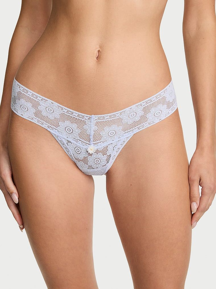 Lacie Stringi z koronką szydełkową Lace