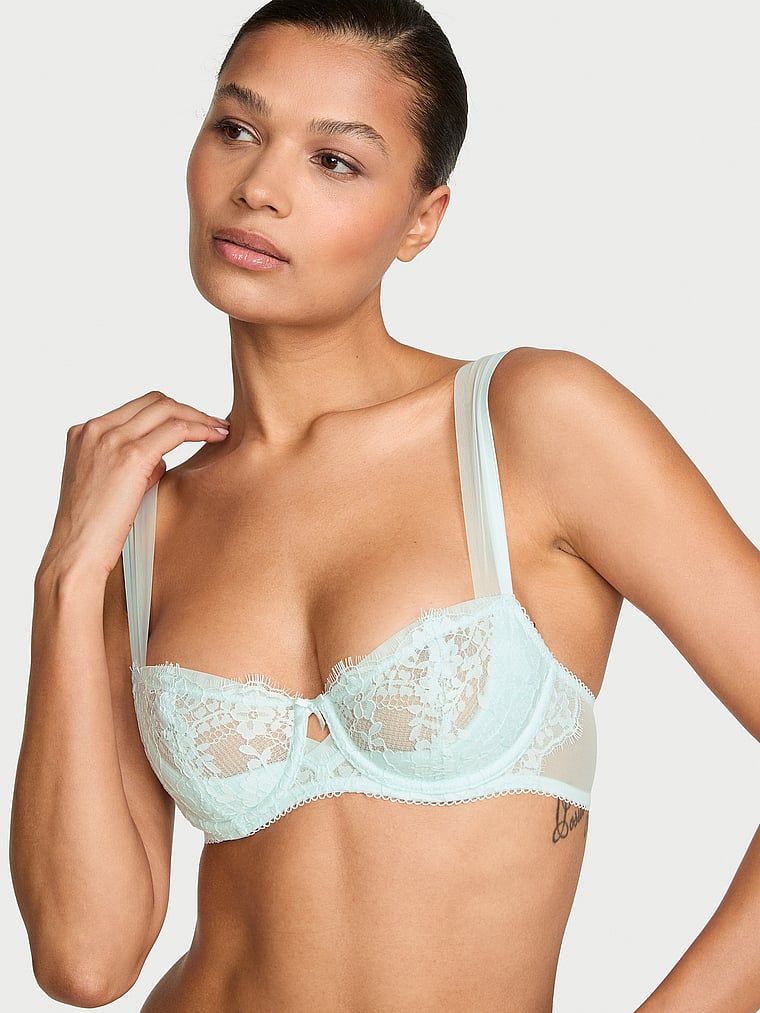 Dream Angels Biustonosz nieusztywniany balkonetka Wicked Mesh-Trim