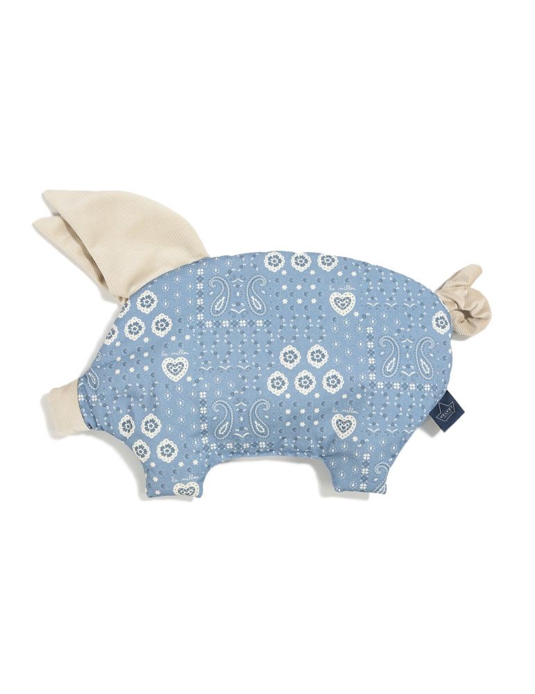 La Millou Podusia Sleepy Pig velvet ( Bandana denim )