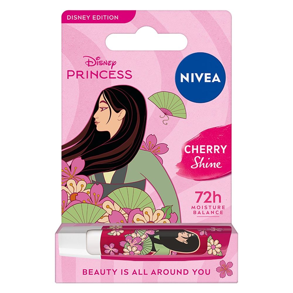 Disney Edition pielęgnująca pomadka do ust Cherry Shine 4.8g