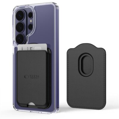 Etui portfel TECH-PROTECT CH02 MagSafe Universal Magnetic Card Holder Czarny
