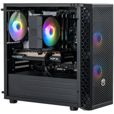 Komputer MAD DOG ENDORFY-M30ARGB-I01WR16WH i5-12400F 16GB RAM 1TB SSD Radeon RX7600 Wi-Fi Windows 11 Home