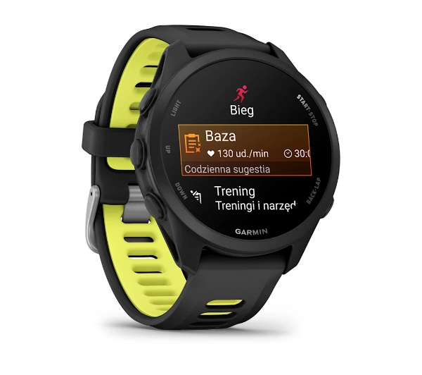 Garmin Forerunner 170 43mm GPS Żółto-czarny