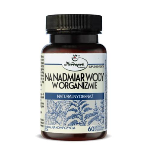 Na nadmiar wody w organizmie, 60 kaps.