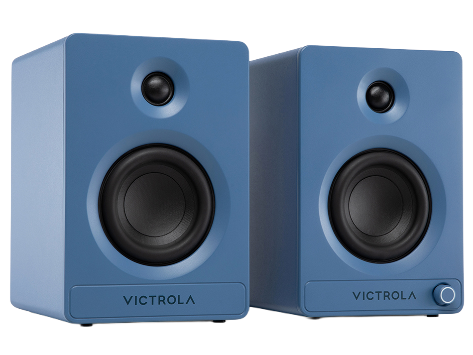 Victrola Tempo (niebieski) VPS-400-WHT-INT