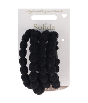 Solida Haargummi Bubble schwarz Gumka do włosów 4 szt.