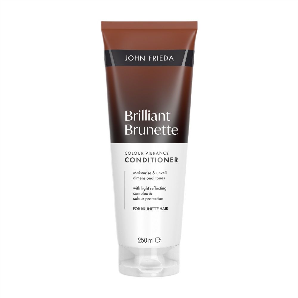 JOHN FRIEDA Brilliant Brunette odżywka do włosów brązowych 250ml