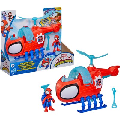 Figurka HASBRO Spidey i Super-kumple Helikopter Spideya G19695L0