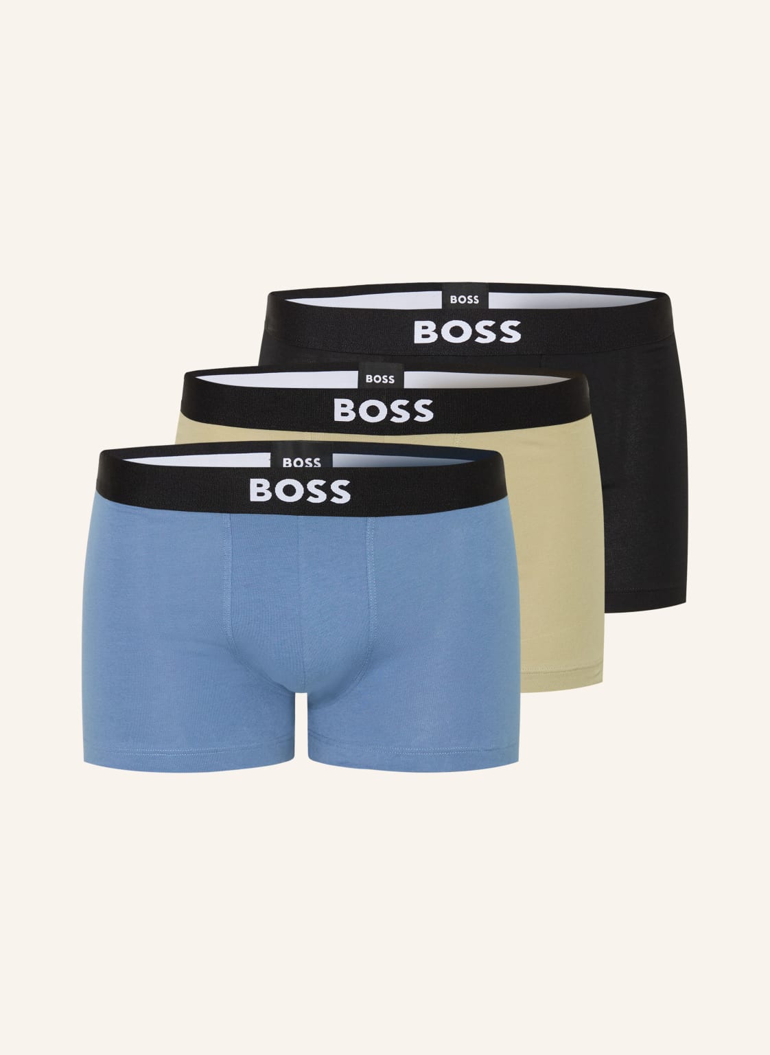 Boss Bokserki One, 3 Szt. gruen