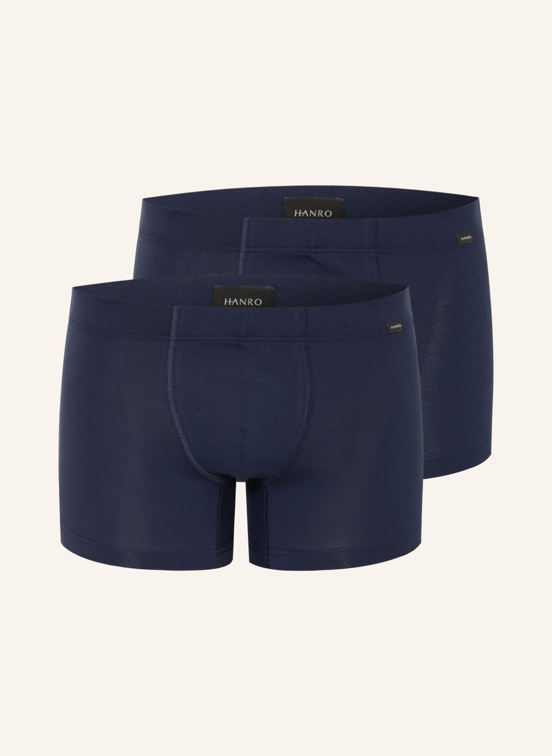 Hanro Bokserki Cotton Essentials, 2 Szt. blau