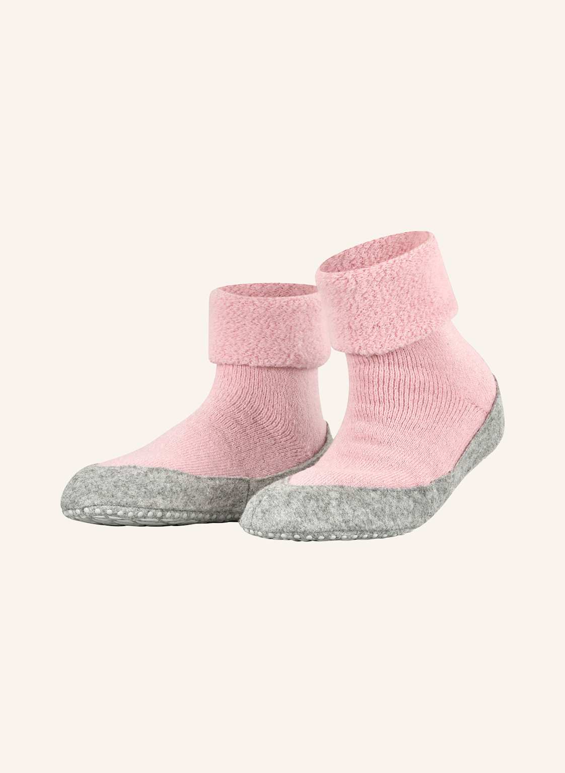 Falke Skarpety Antypoślizgowe Cosyshoe Z Wełny Merino rosa
